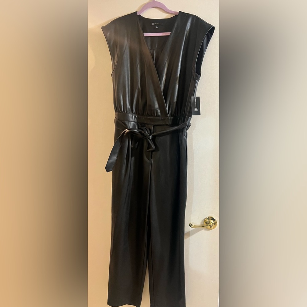 Leather jumpsuit